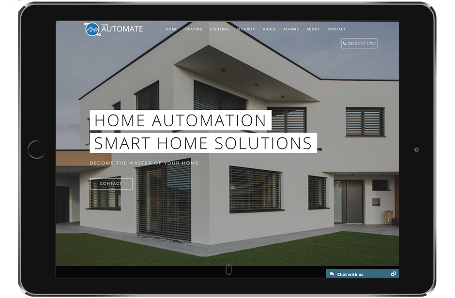 Home Automate Web Design